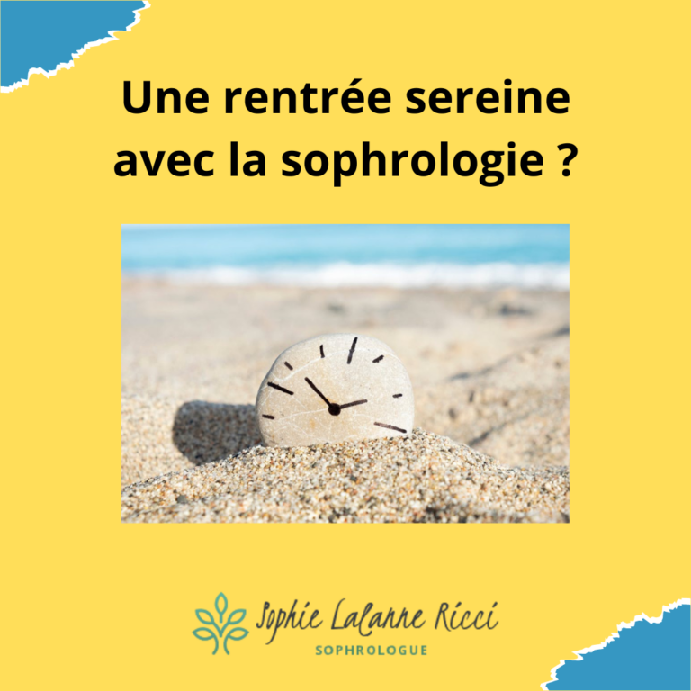 Une rentrée sereine avec la sophrologie